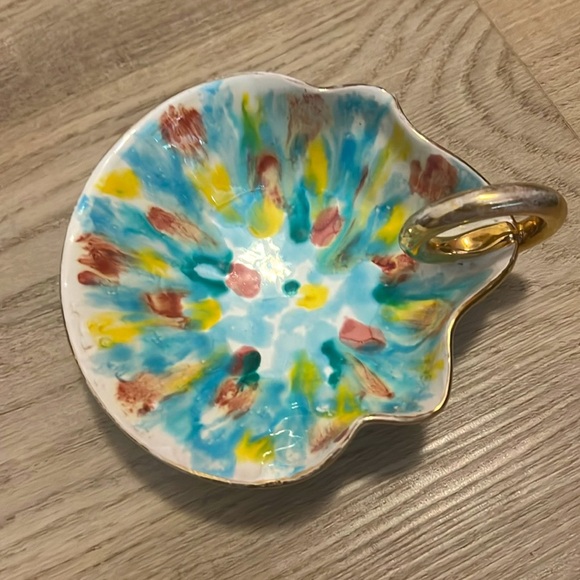 Vintage Italian Ceramic signed and Numbered Trinket Dish - Picture 2 of 4